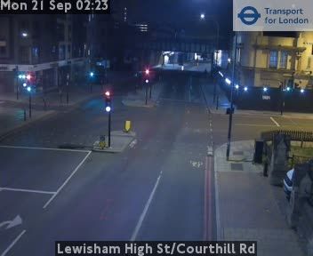 Traffic Cam London: Lewisham High St/Courthill Rd