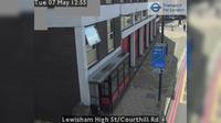 London: Lewisham High St/Courthill Rd - Overdag