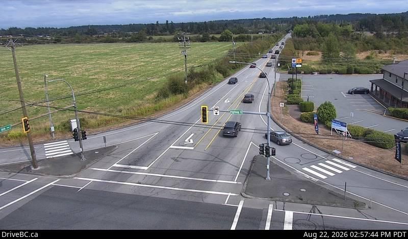 Traffic Cam Surrey › East: Hwy 15 at 8th Ave, in South - looking east