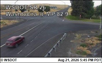 Traffic Cam Jericho: SR 26 at MP 82.9: Washtucna (1)