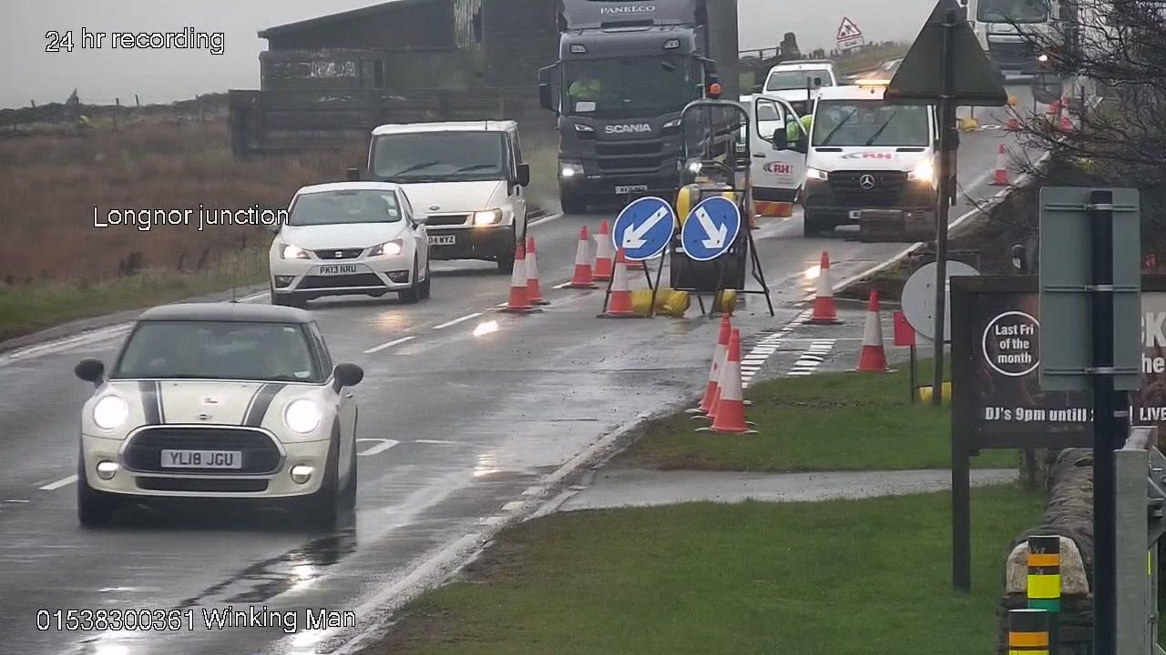 see staffordshire moorlands the winking man pub live webcam weather report in staffordshire moorlands england gb seecam