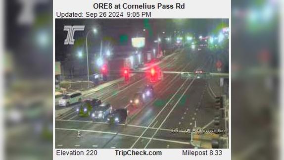 Traffic Cam Hillsboro: ORE8 at Cornelius Pass Rd