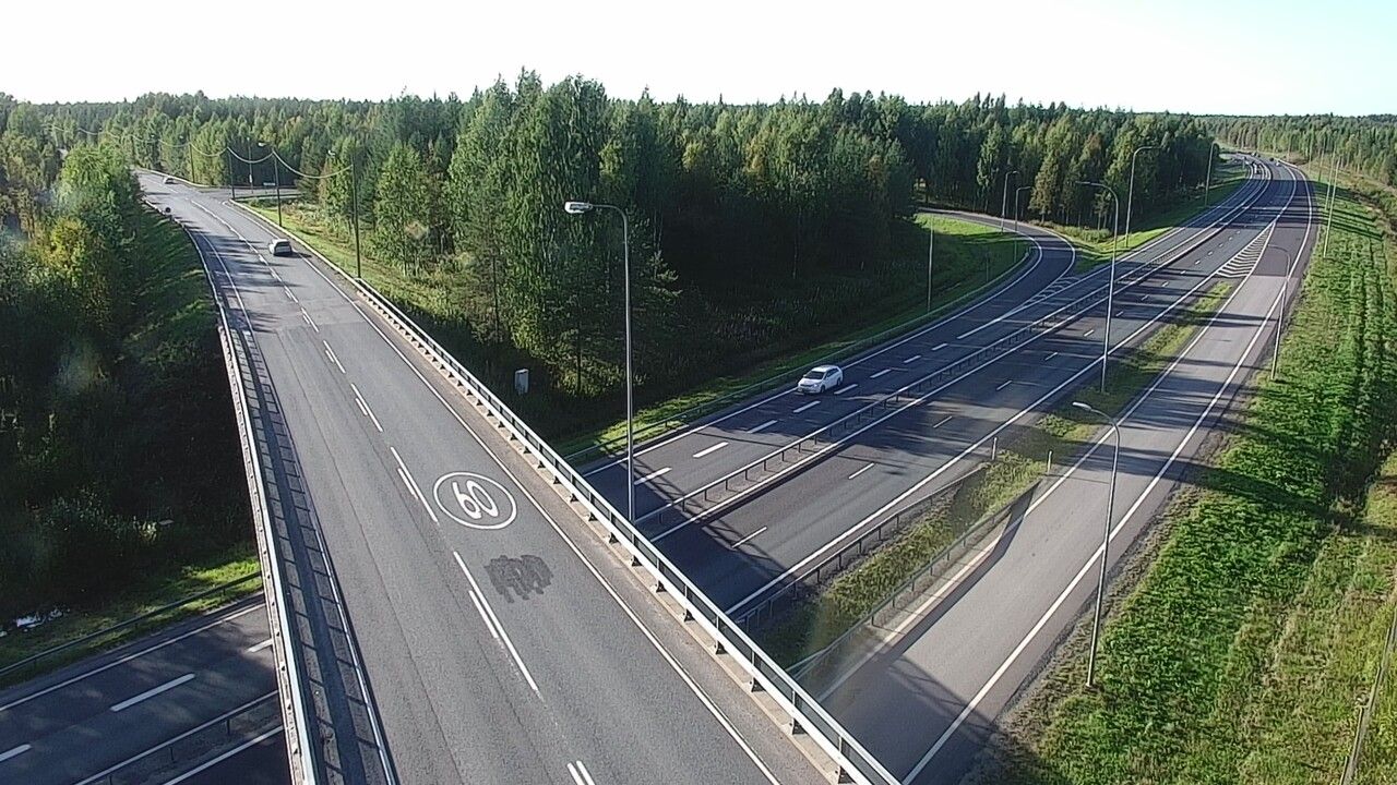 Traffic Cam Oulu: Tie - Asemakylä
