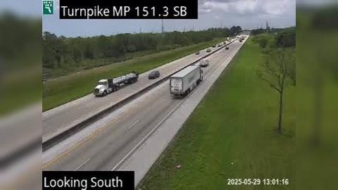 Traffic Cam Fort Pierce: Tpke MM 151.3