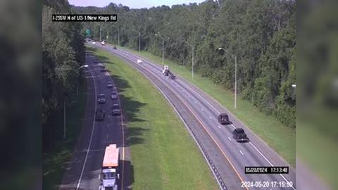 Traffic Cam Jacksonville: I-295 W N of US-1 - New Kings Rd