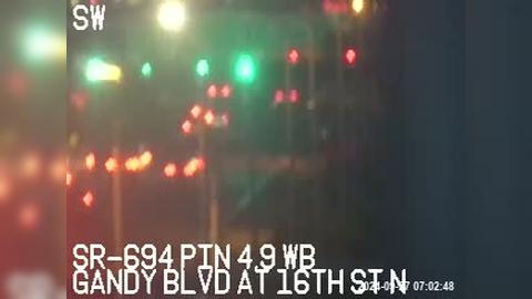 Traffic Cam Saint Petersburg: at 16th St North