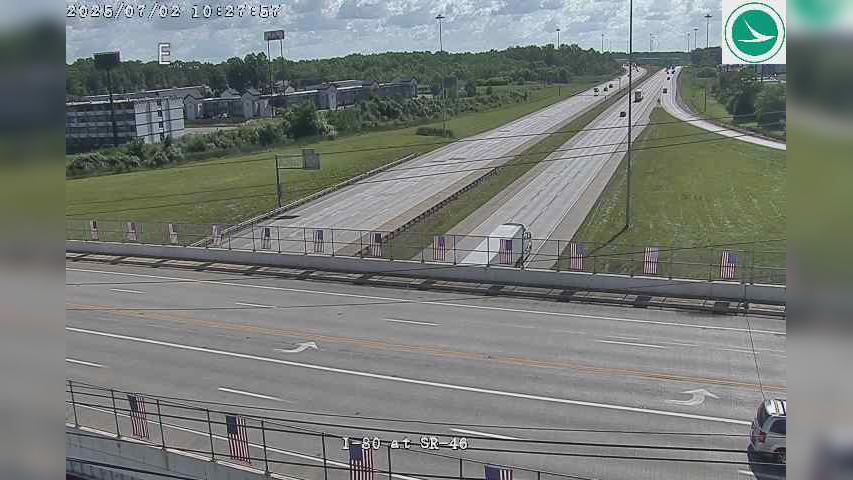 Traffic Cam Shively Corners: I-80 at SR-46