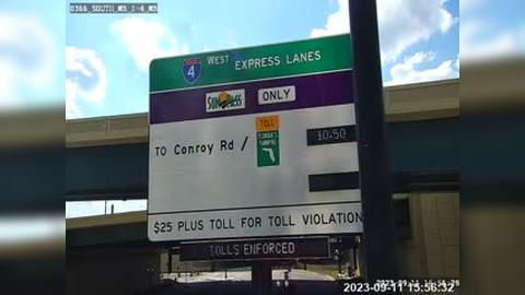 Traffic Cam Orlando: _SOUTH WB @ I-_EB-STATIC