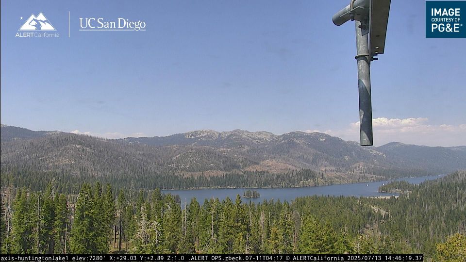 cams around Shaver Lake meteoblue