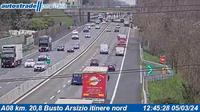 Marnate: A08 km. 20,8 Busto Arsizio itinere nord - Day time