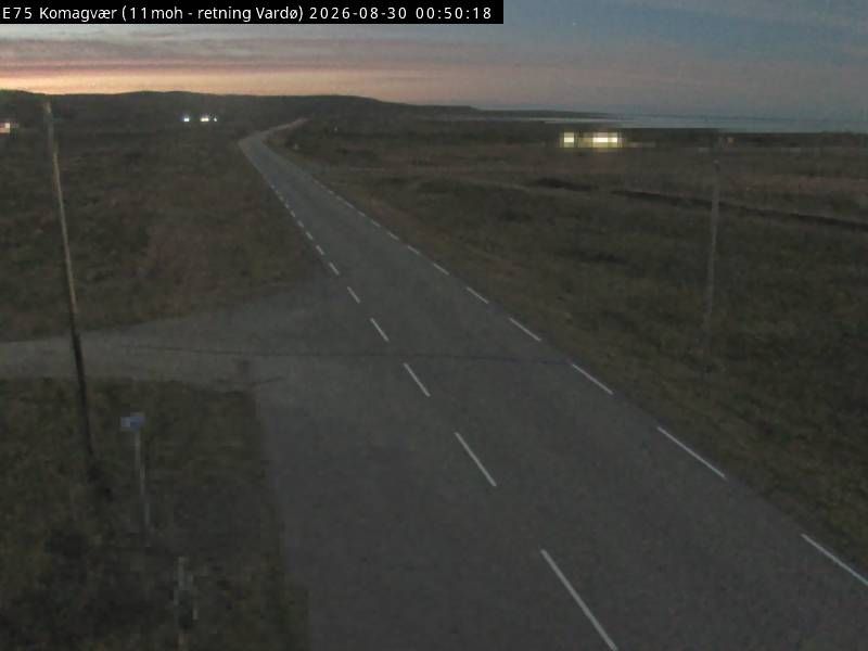 Traffic Cam Komagvaer: E75 - Vadsø
