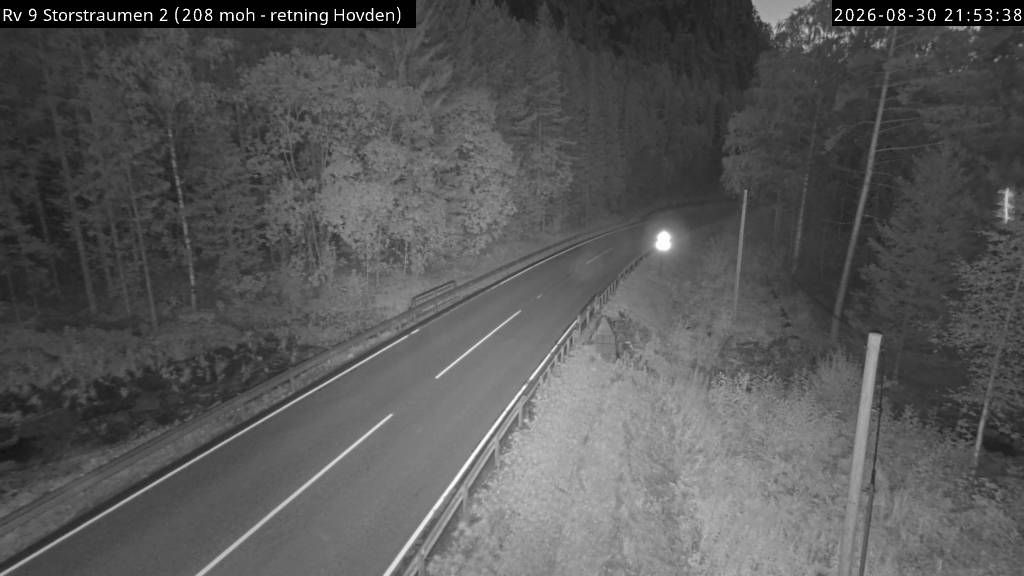 Traffic Cam Skomedal: R9 Storstraumen (Hovden)