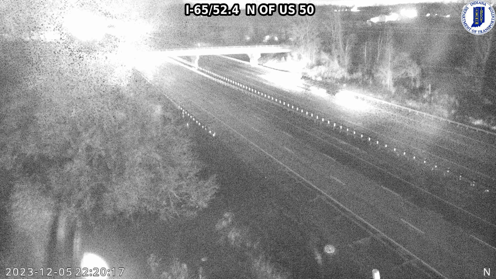 Traffic Cam Rockford: I-65: I-65/52.4 N OF US 50: I-65/52.4 N OF US 50