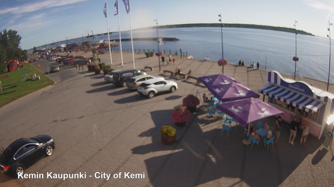 Keminmaa Kemi: Vibrant City Waterscape Webcam