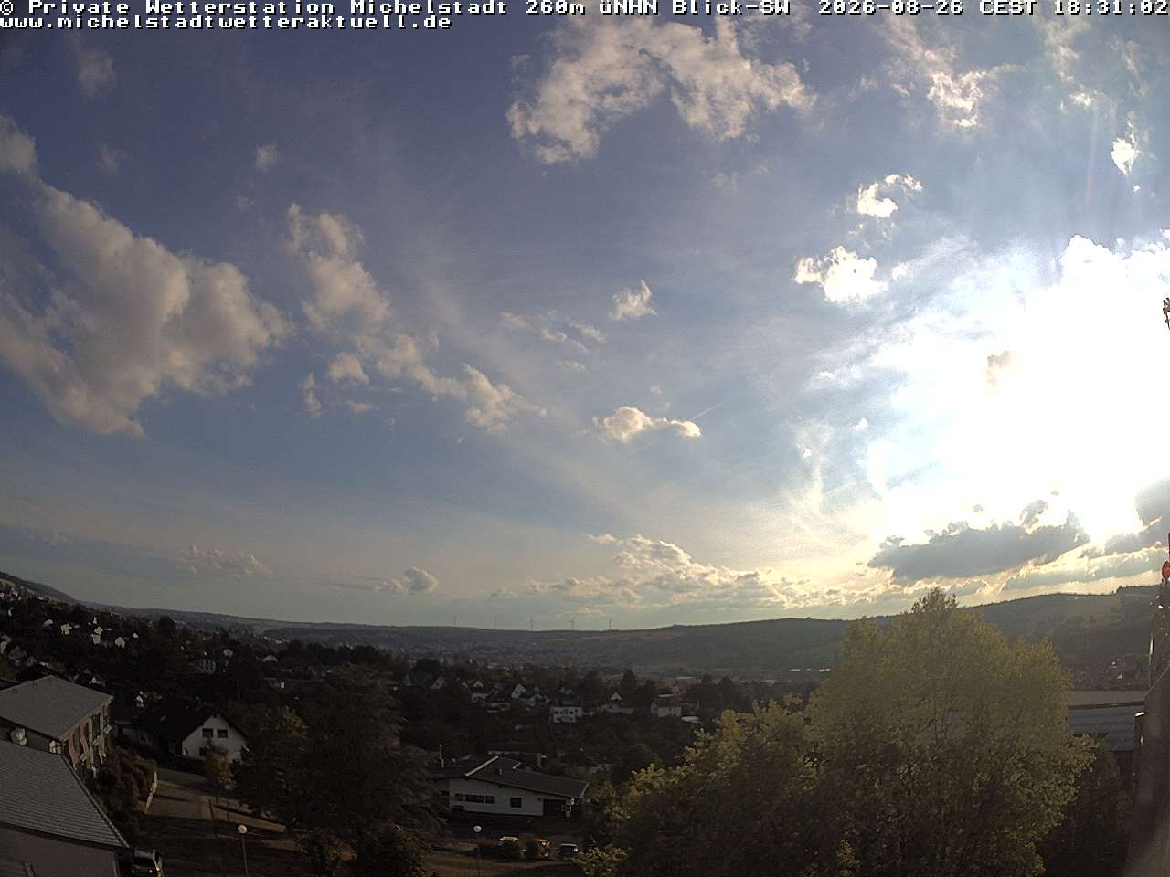 Traffic Cam Michelstadt › South-West: Fränkisch-Crumbach-Wetter-Zipp