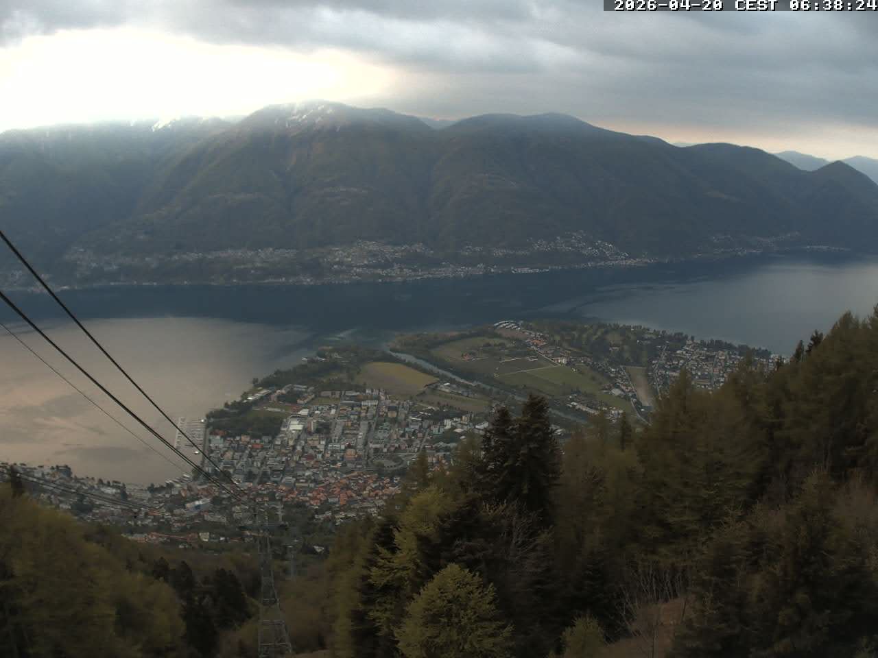 Locarno: Lago Maggiore, from Cardada