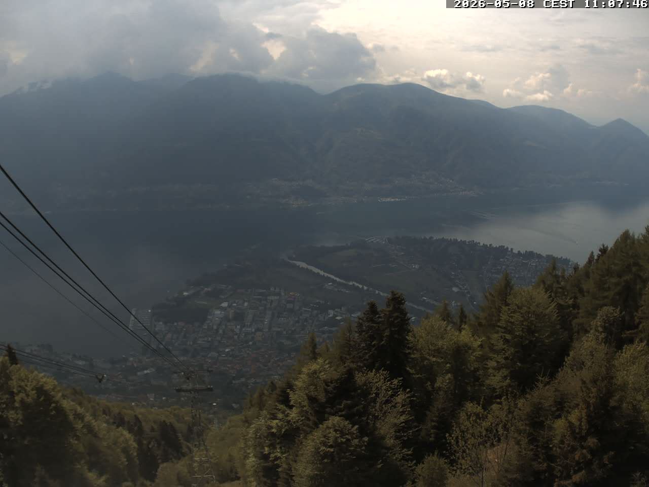 Locarno: Lago Maggiore, from Cardada