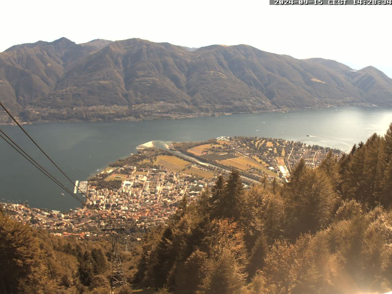 Locarno: Lago Maggiore, from Cardada