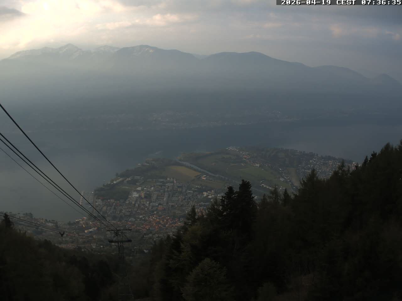 Locarno: Lago Maggiore, from Cardada
