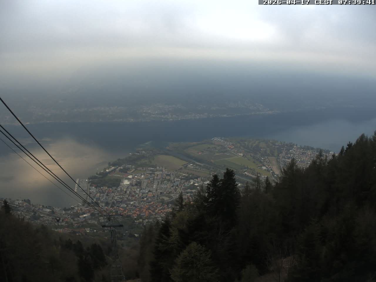Locarno: Lago Maggiore, from Cardada