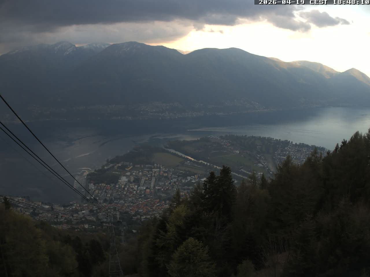 Locarno: Lago Maggiore, from Cardada