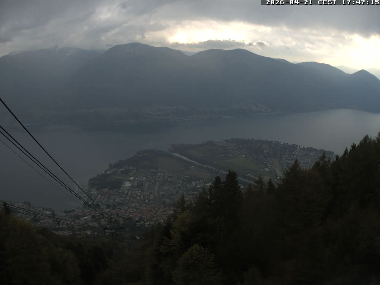 Locarno: Lago Maggiore, from Cardada