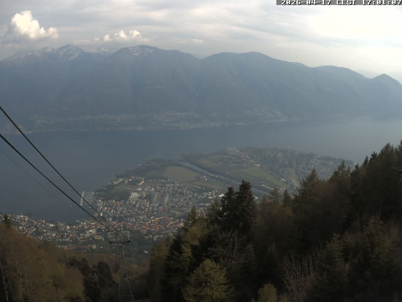 Locarno: Lago Maggiore, from Cardada