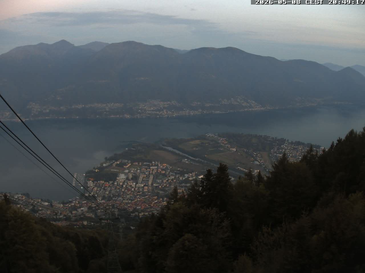 Locarno: Lago Maggiore, from Cardada