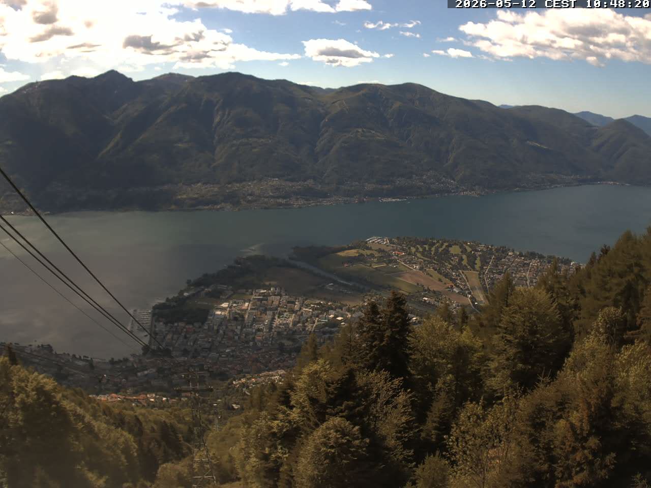 Locarno: Lago Maggiore, from Cardada