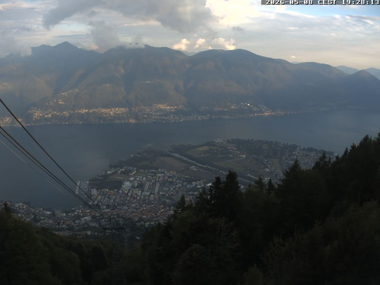 Locarno: Lago Maggiore, from Cardada
