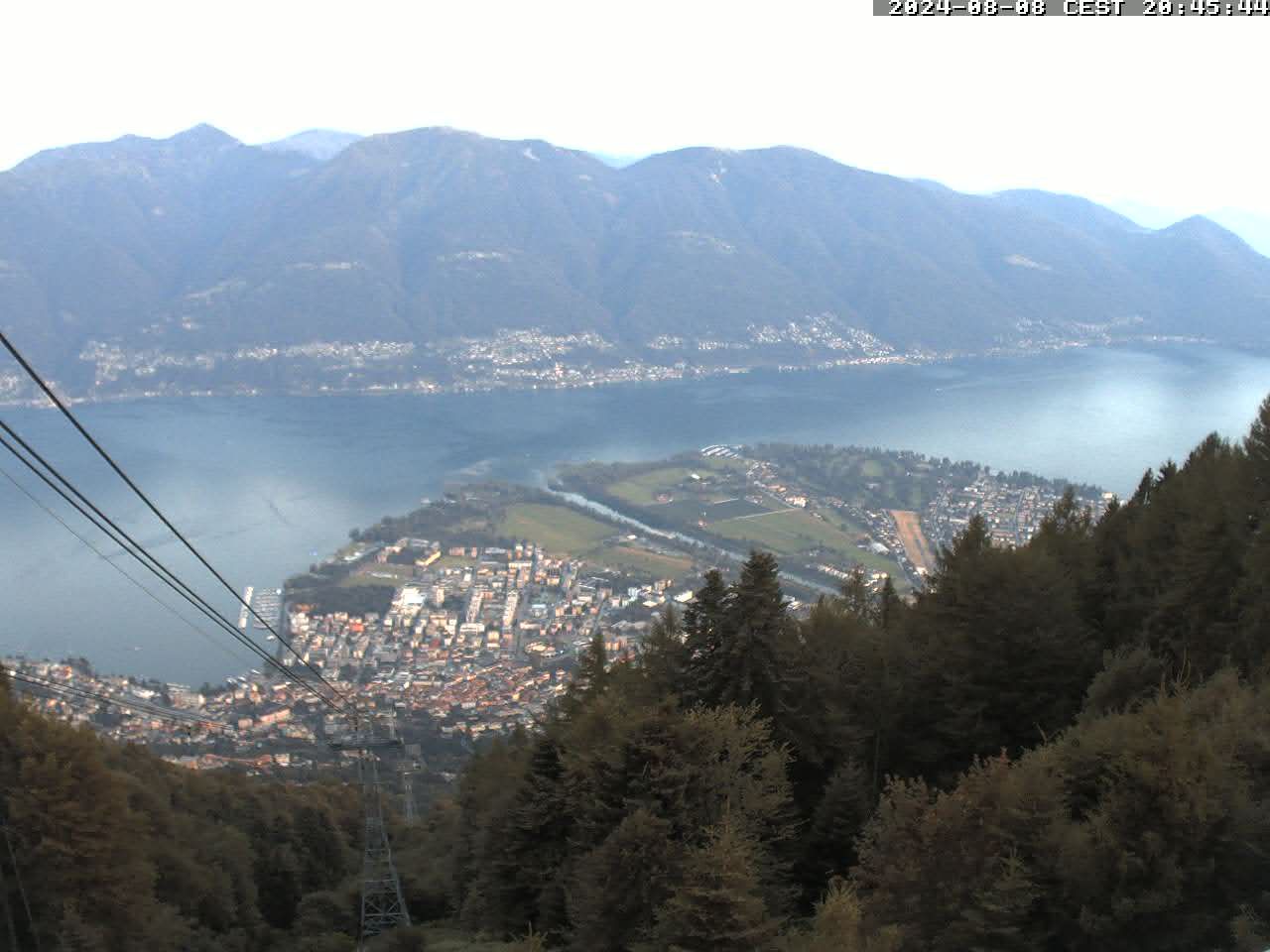 Locarno: Lago Maggiore, from Cardada