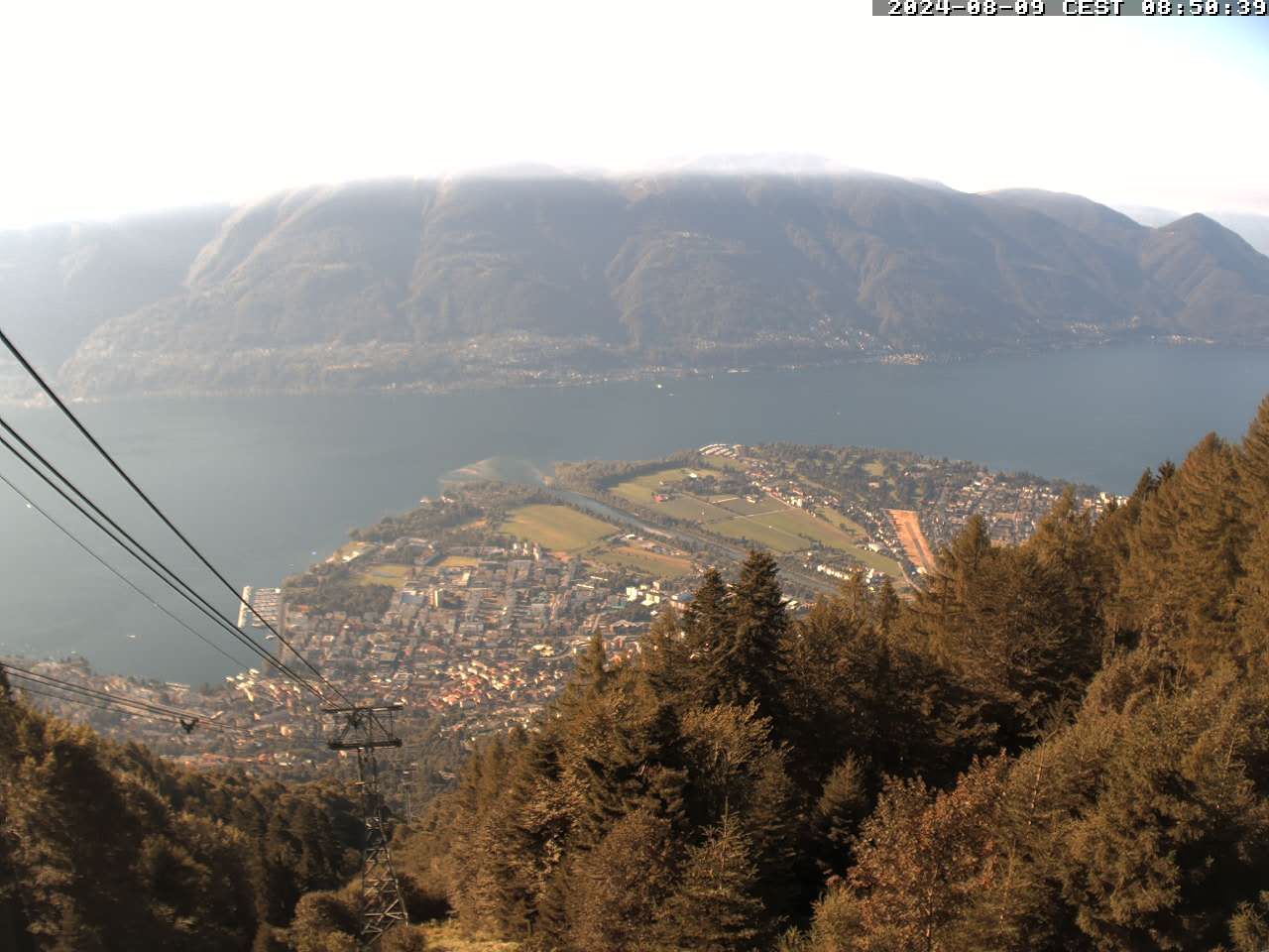 Locarno: Lago Maggiore, from Cardada