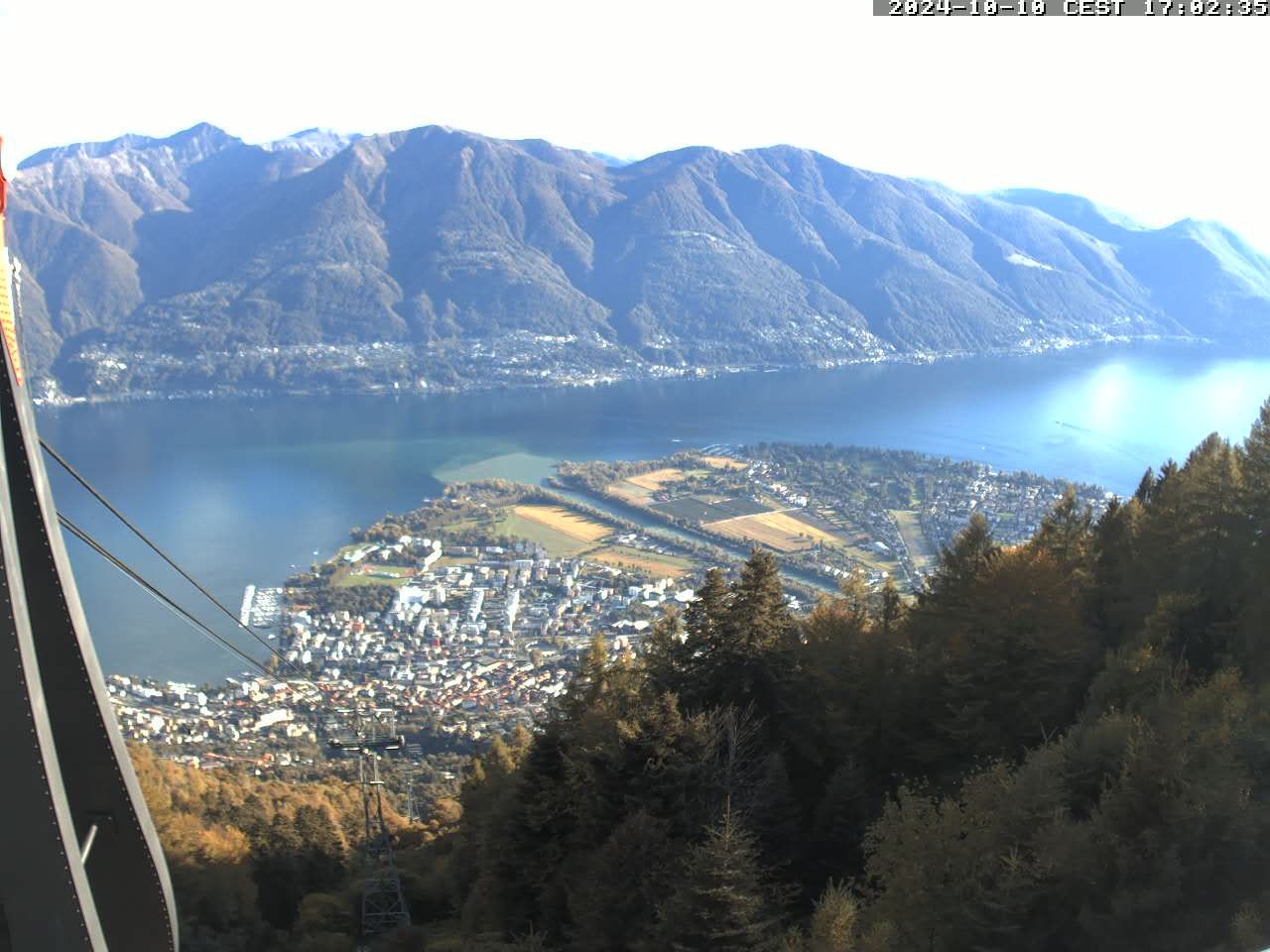 Locarno: Lago Maggiore, from Cardada