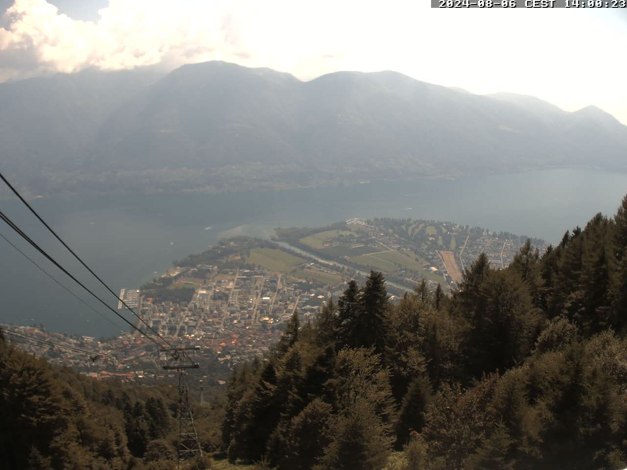 Locarno: Lago Maggiore, from Cardada