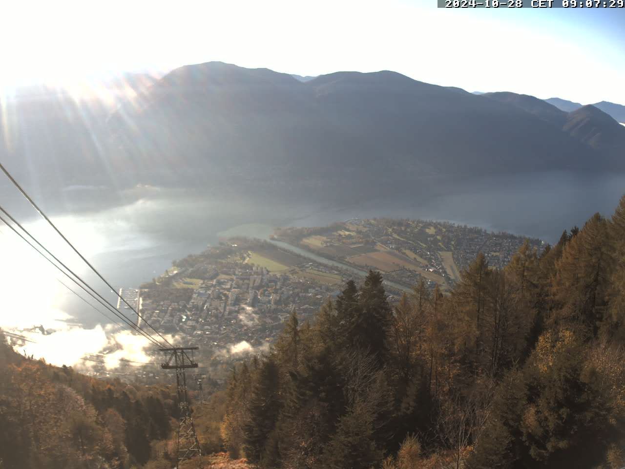 Locarno: Lago Maggiore, from Cardada