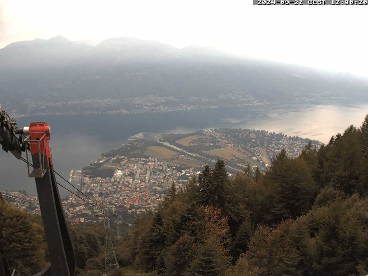 Locarno: Lago Maggiore, from Cardada