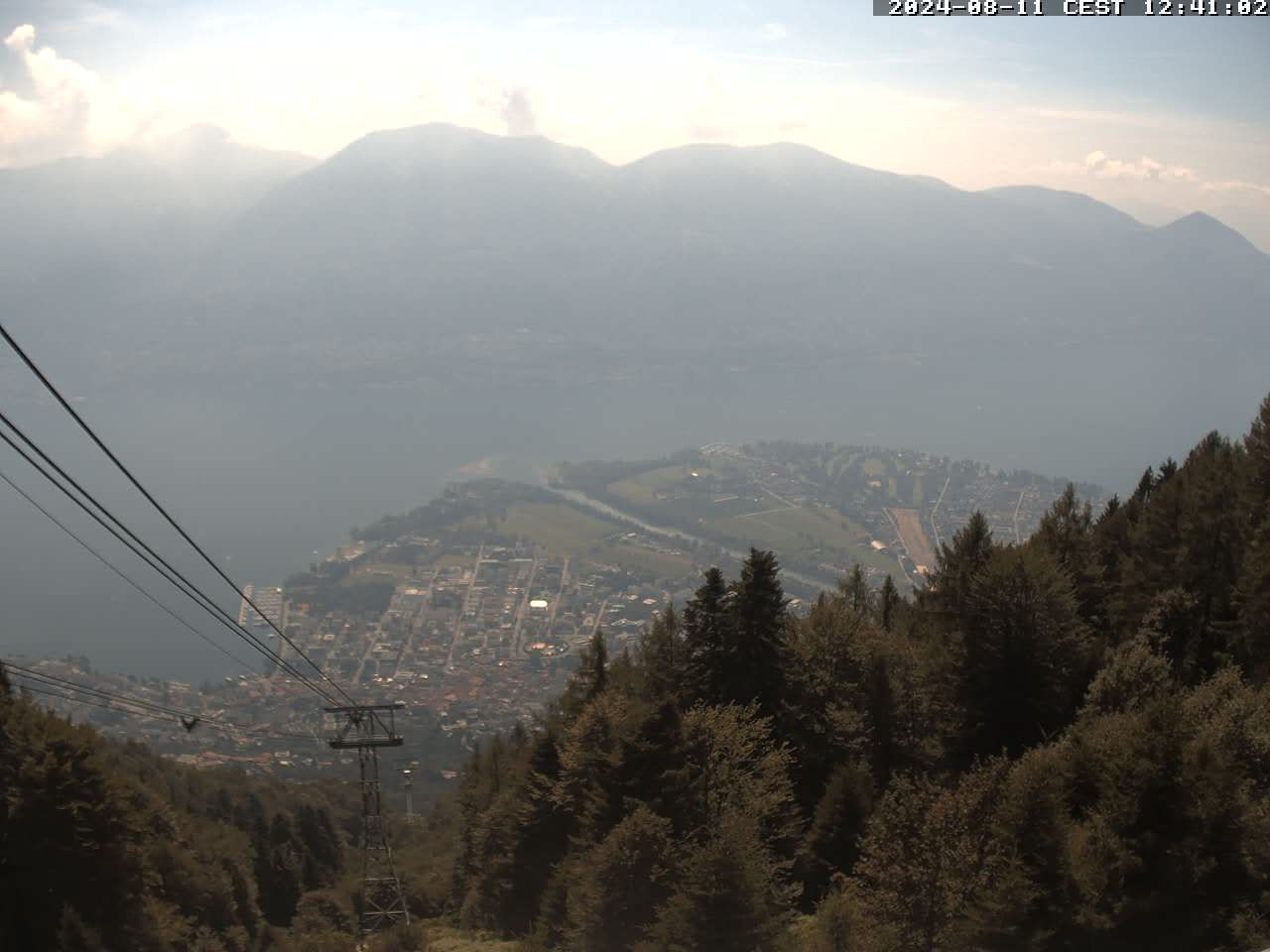 Locarno: Lago Maggiore, from Cardada