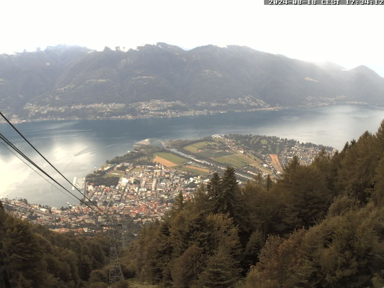 Locarno: Lago Maggiore, from Cardada