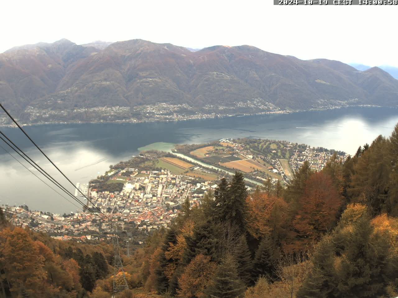 Locarno: Lago Maggiore, from Cardada