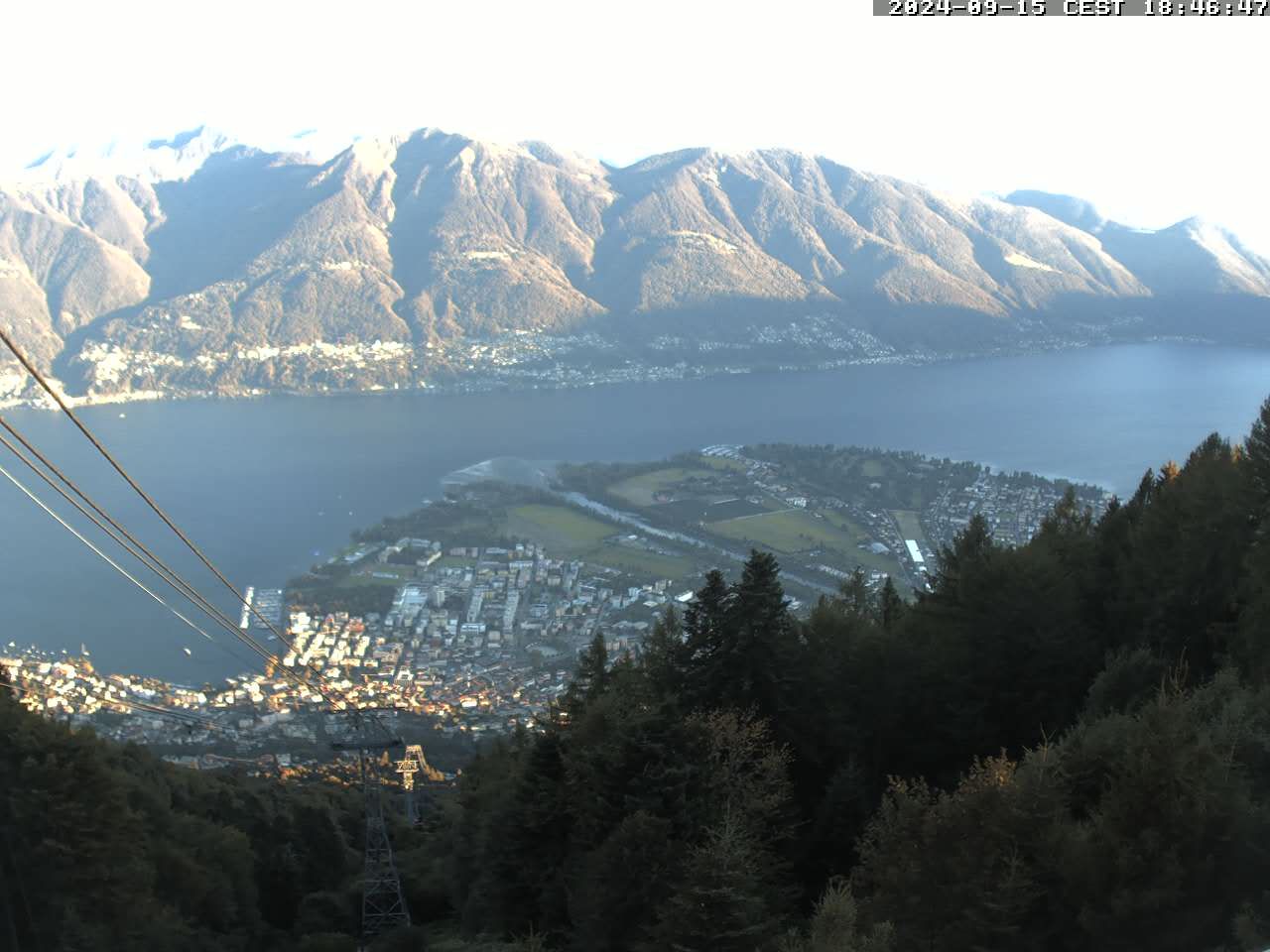 Locarno: Lago Maggiore, from Cardada