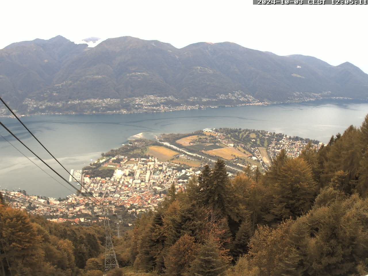 Locarno: Lago Maggiore, from Cardada