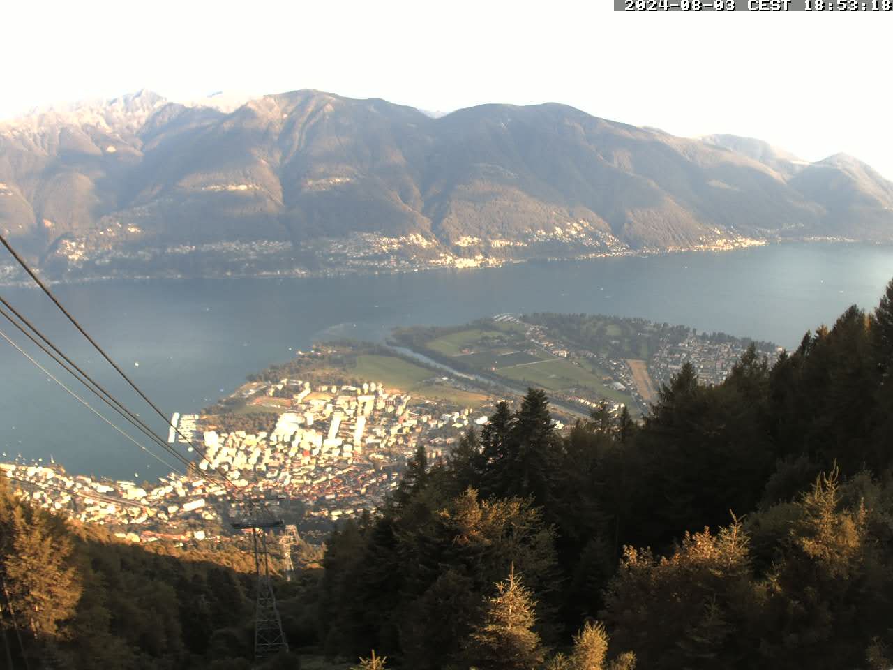 Locarno: Lago Maggiore, from Cardada