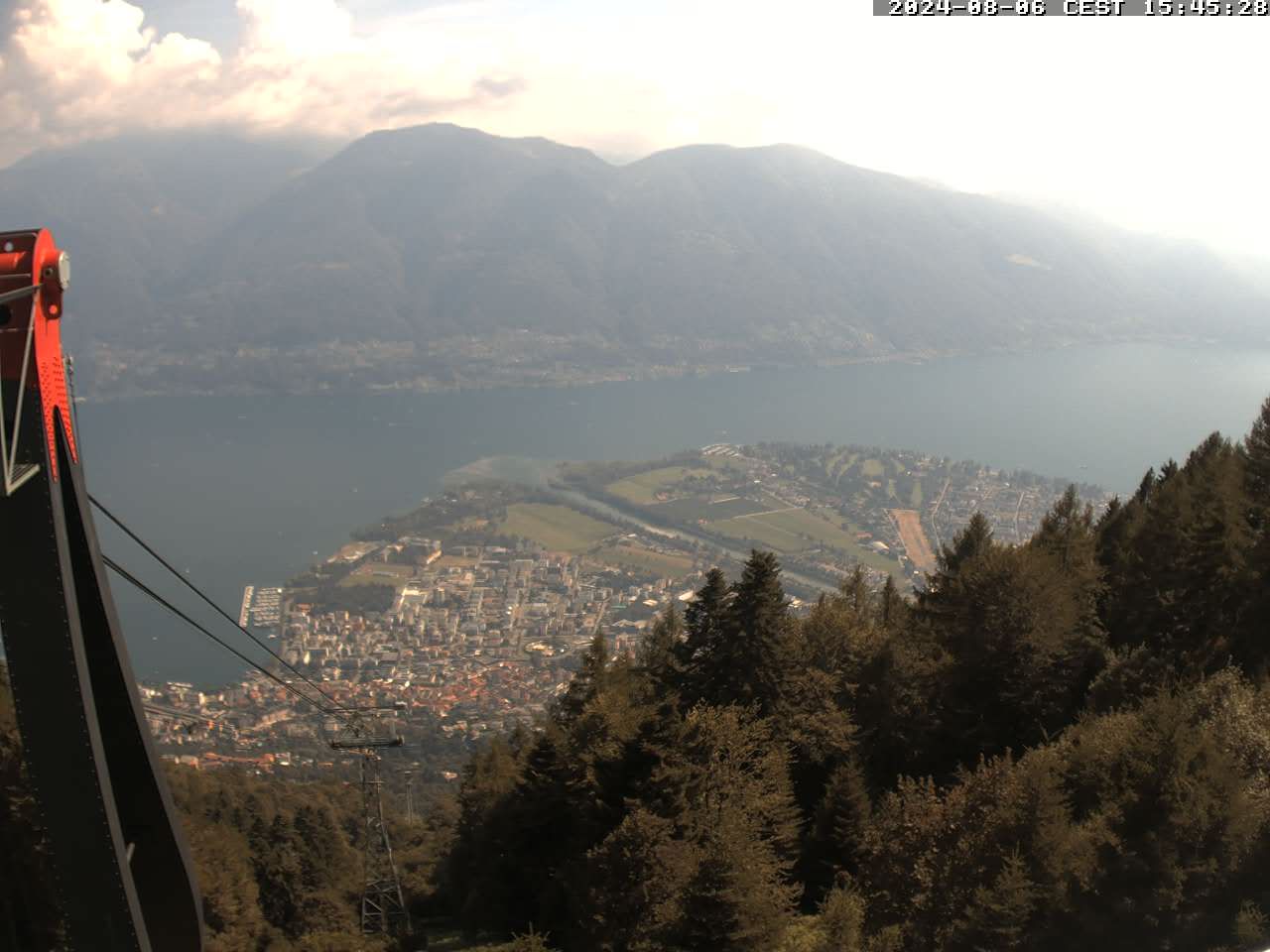 Locarno: Lago Maggiore, from Cardada