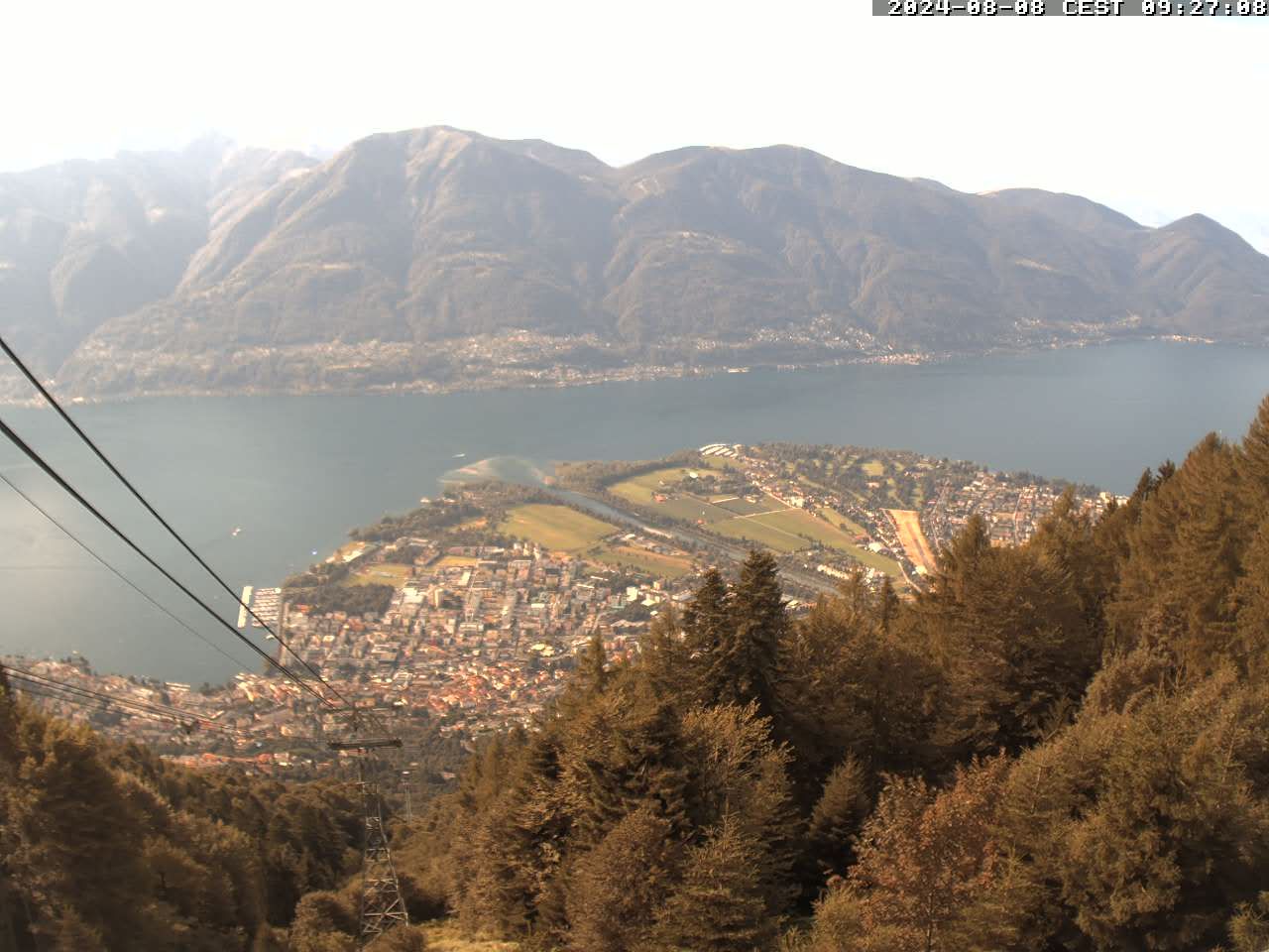 Locarno: Lago Maggiore, from Cardada