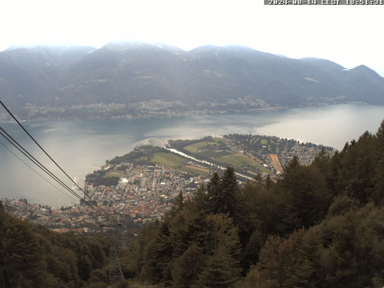 Locarno: Lago Maggiore, from Cardada