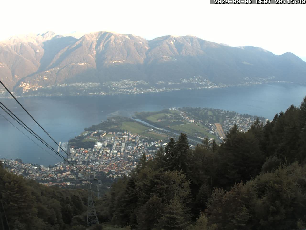 Locarno: Lago Maggiore, from Cardada