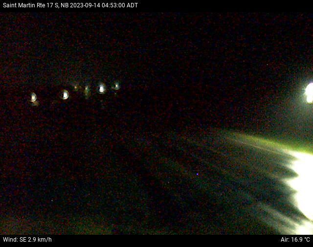 Traffic Cam Saint-Quentin: Saint-Martin-de-Restigouche