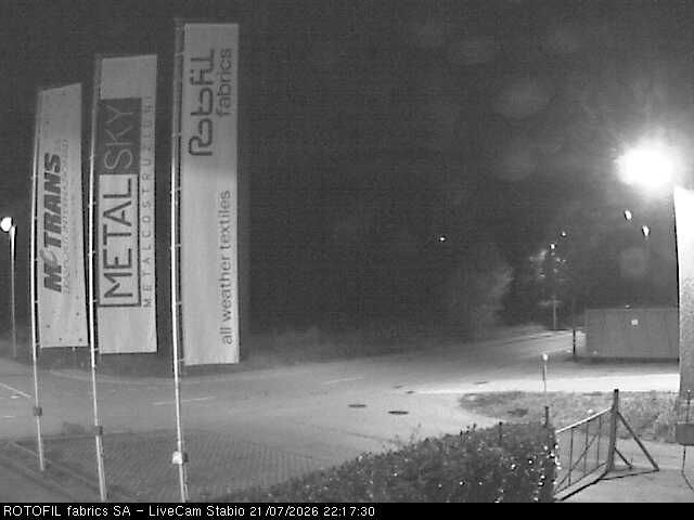 Stabio – ROTOFIL fabrics SA (webcam meteo) — Updated 2026-07-21 12:45