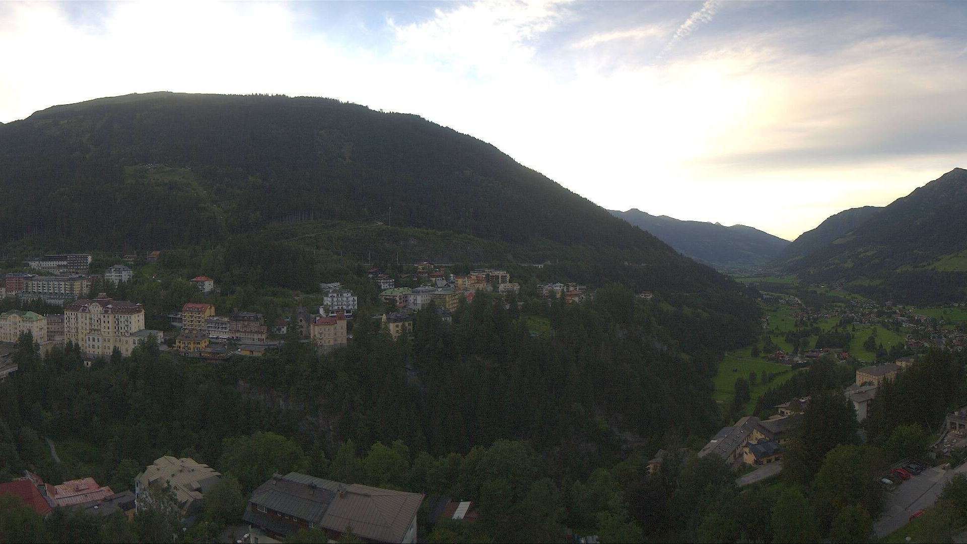 Traffic Cam Bad Gastein: Hotel Schillerhof