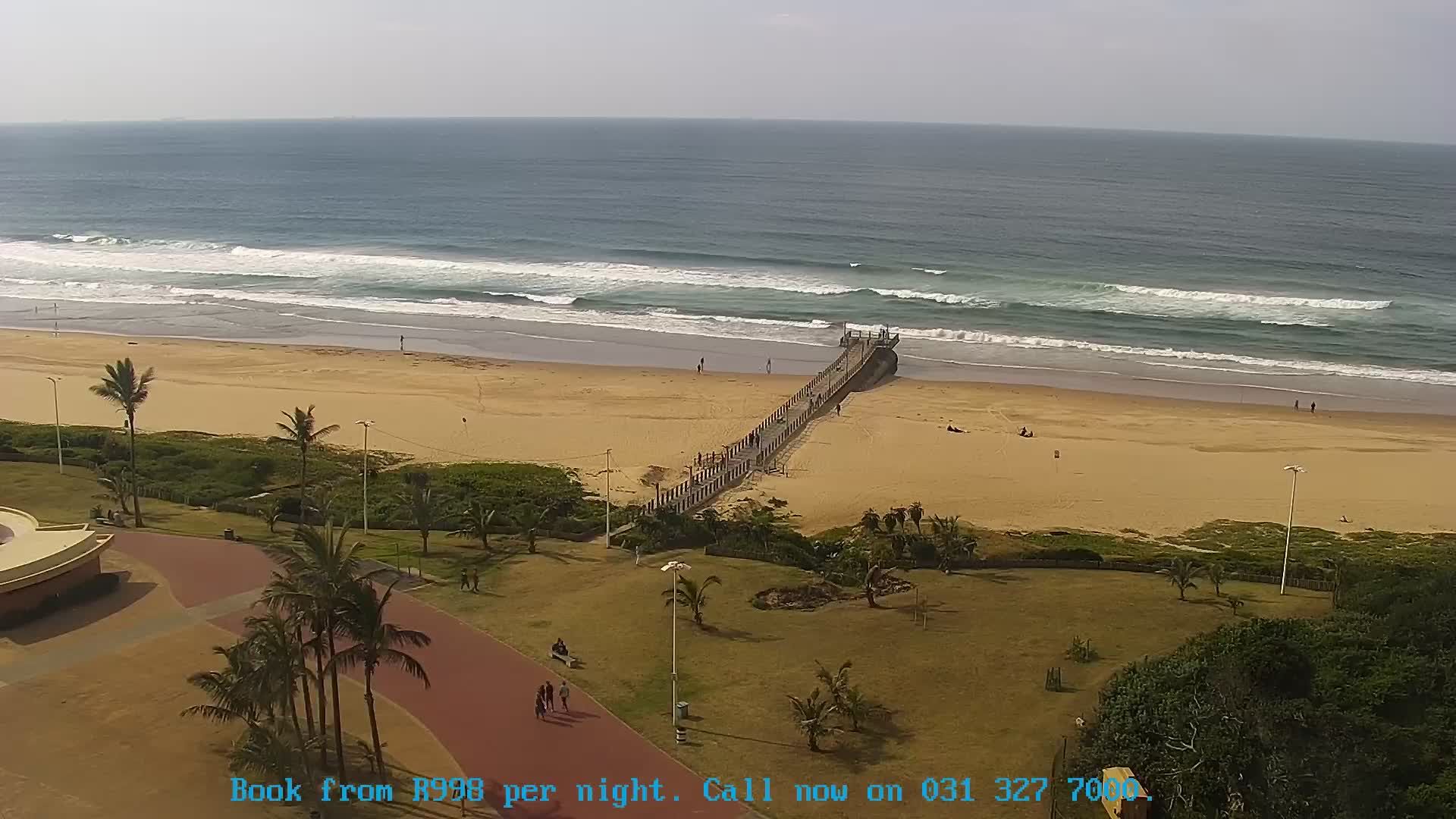 Durban: Battery Beach - Beach Wave Cam